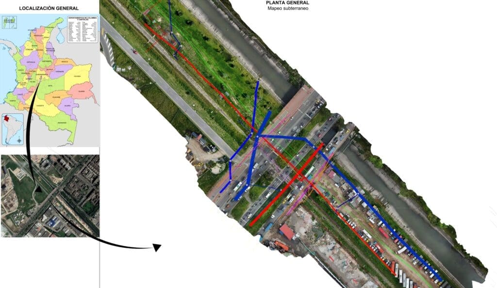 Underground Mapping in a Telecommunication Network