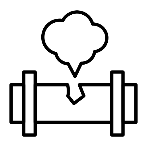 Gas Leak Icon