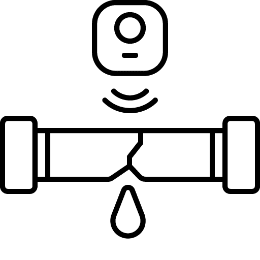 Leak Detection Pipe Icon